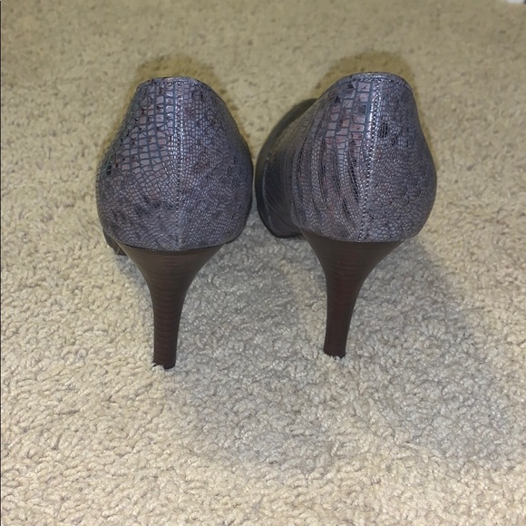 Sam and Libby snake print heels - Picture 3 of 4